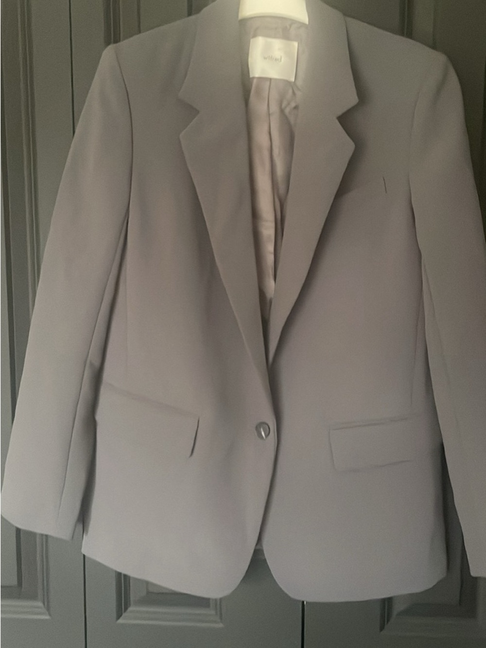 Wilfred Tailored Blazer in Charcoal Blazer